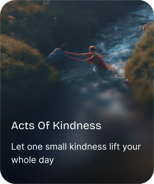 Acts of kindness practice