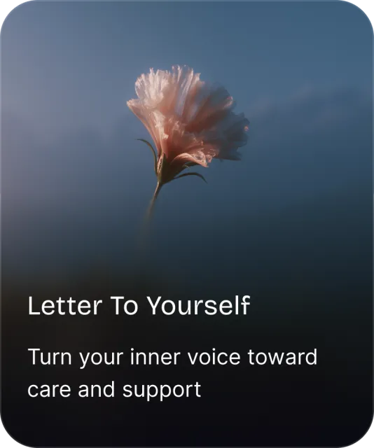 Letter to yourself practice